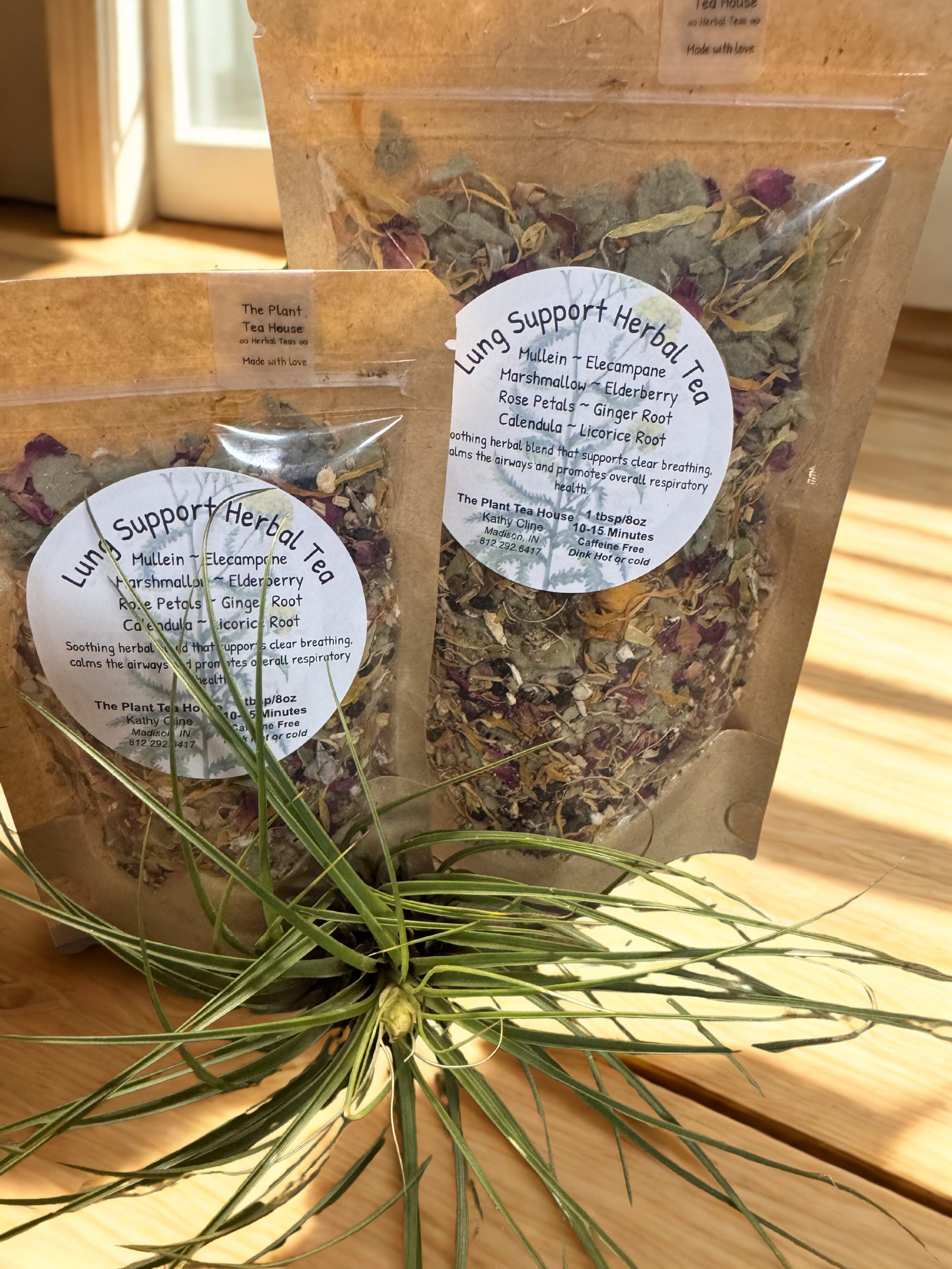 Lung Support Organic Herbal Tea
