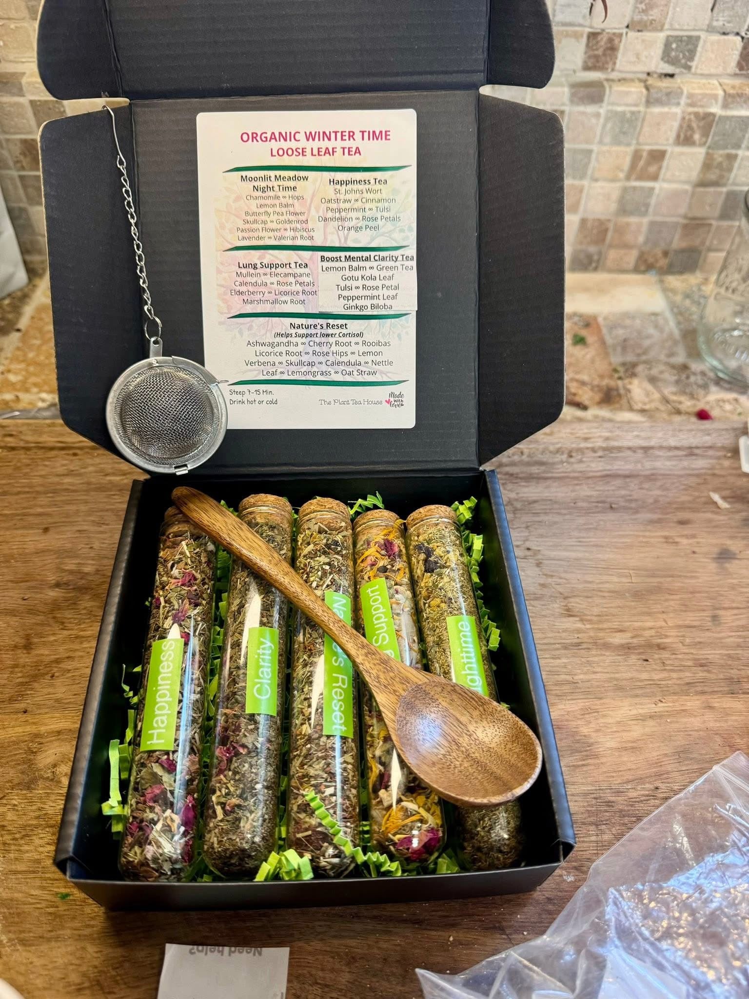 Wellness Sample Herbal Tea Box