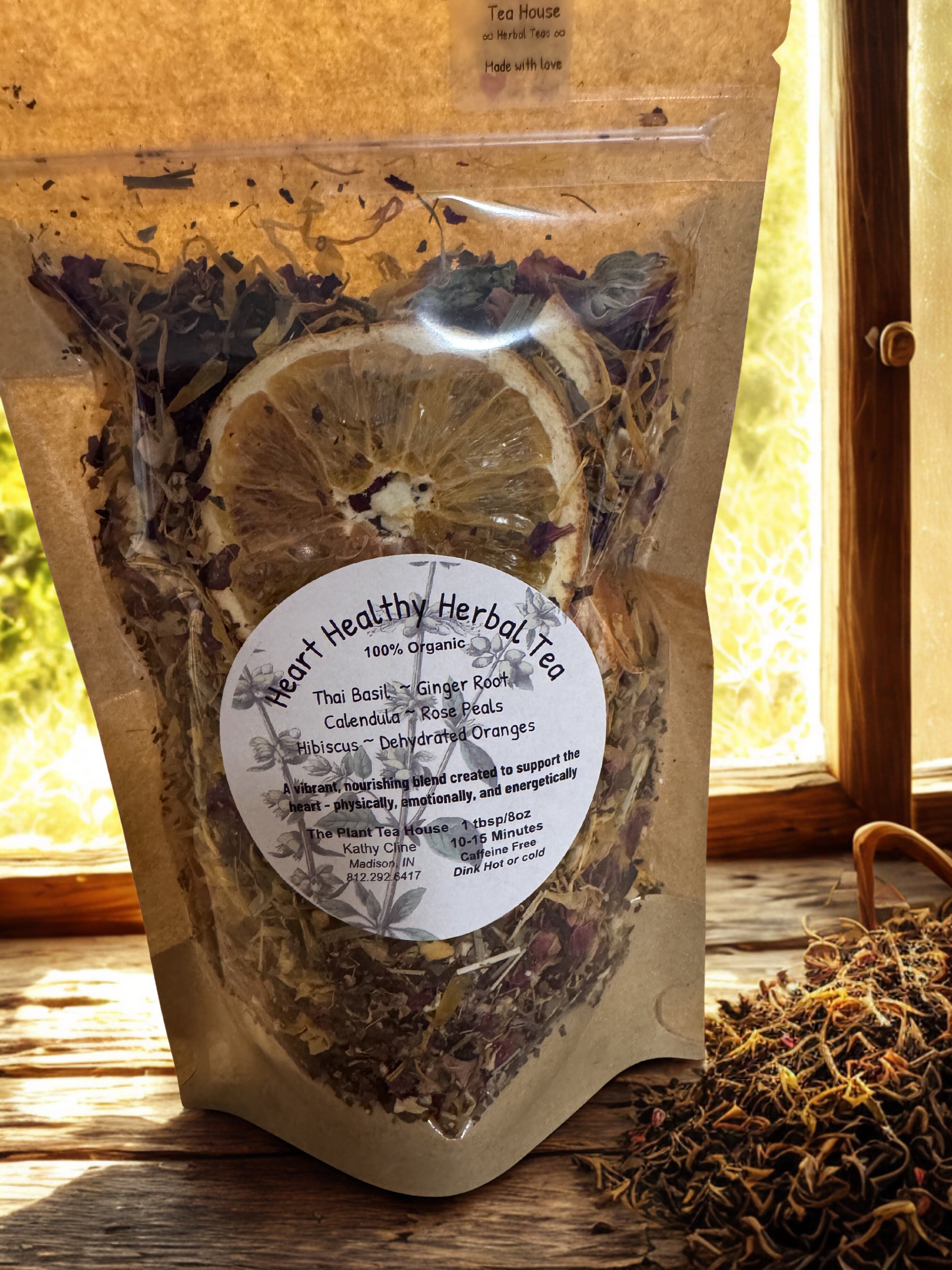 Heart Healthy Organic Herbal Tea