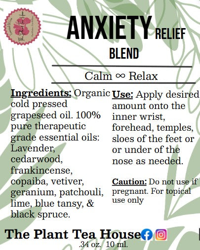 Anxiety Relief Essential Oil Blend