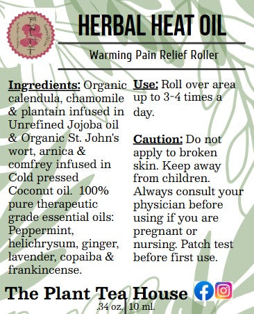 Herbal Heat oil Roll on