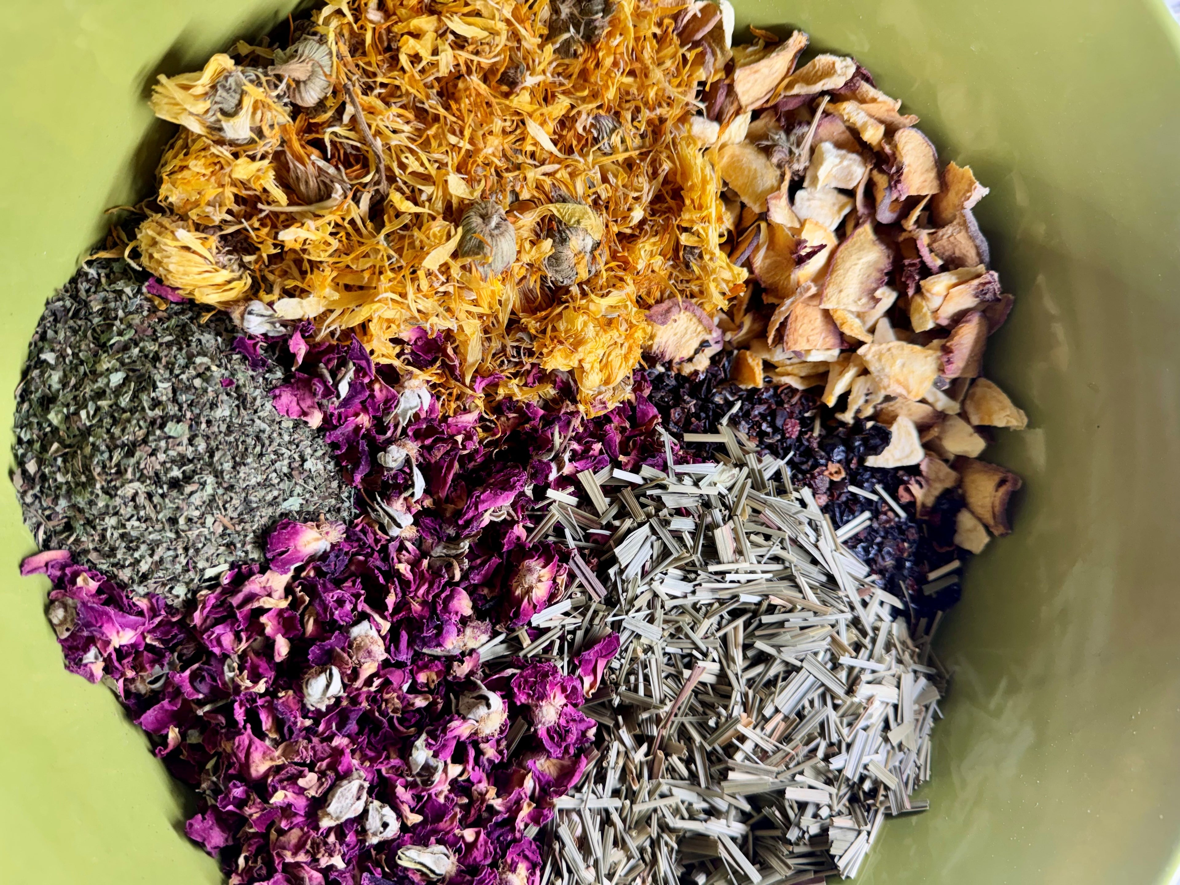 Summer Peach Sunshine Organic Herbal Tea