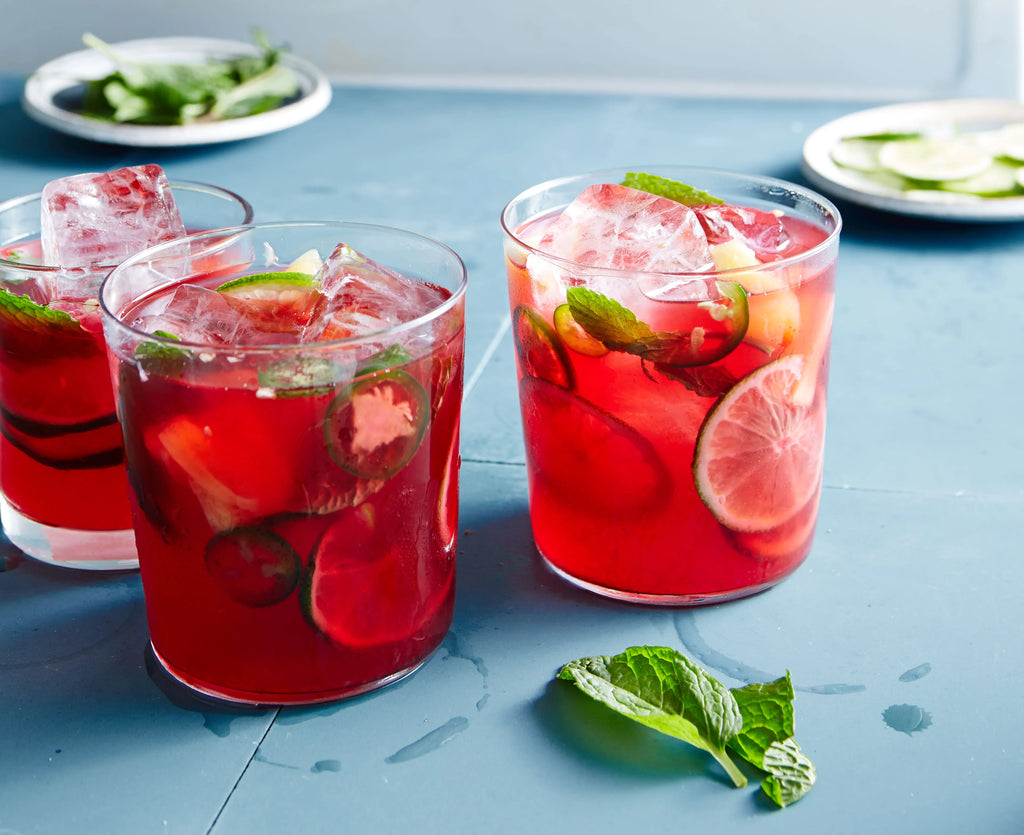 Tropical Hibiscus Breeze Organic Herbal Tea